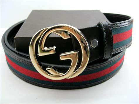 gucci belt green and red gold buckle